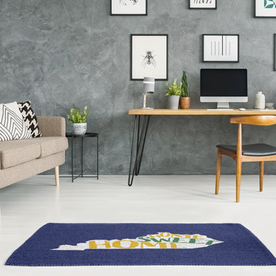 Tapis bleu kentucky de kentucky home