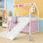 Lit mezzanine simple avec glissade et accessoires ludiques-1155732821