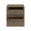 Table de chevet 2 tiroirs Pruitt Allysyn-797821012