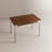 Extendable Dining Table with Metal Legs-232057026