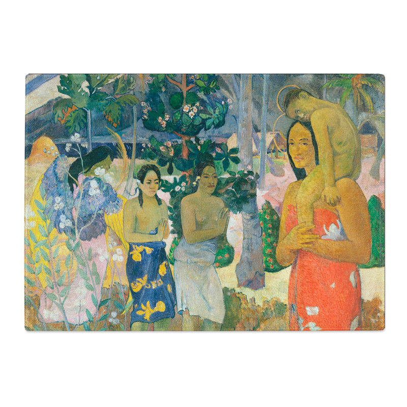 Hail Mary by Paul Gauguin Chopping Board, 0.4cm H x 28.5cm W x 39cm L