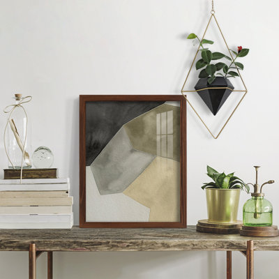 Tectonic Shift II Framed On Paper Print