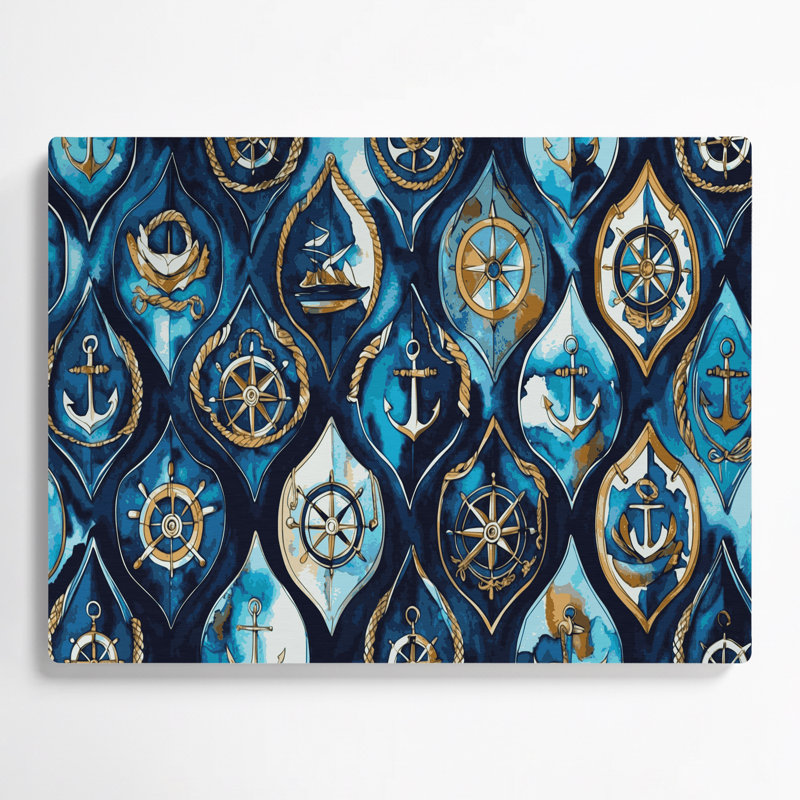 Nautical Shield designs, art mural gris en métal, H 11 po x l 14 po