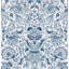 Blanche Dark Green Floral Damask Wallpaper-1890832707