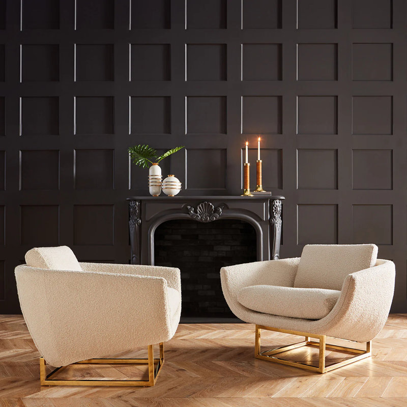 Beaumont Lounge Chair, Olympus Ivory