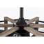 Ventilateur de plafond en cage à 3 pales 12,99 "avec télécommande et ensemble d'éclairage inclus Sheanna