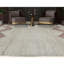 Chevron Area Rug in Beige/Rust