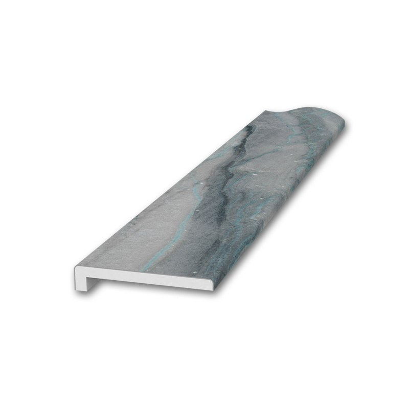 Garniture standard FlexStone 3 po x 95 po avec rebord 3/8 po Triton, Triton