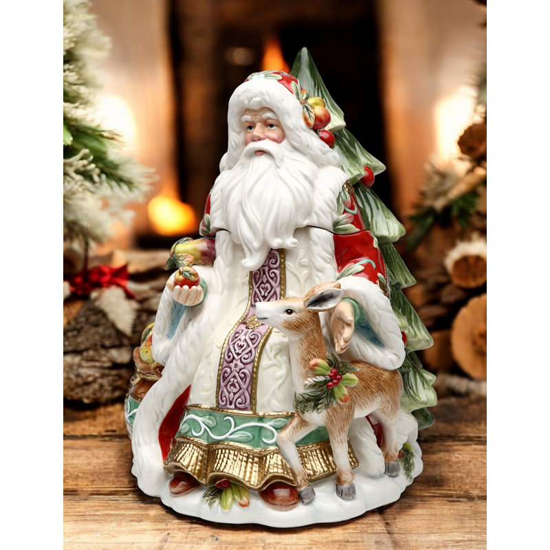Pot de rangement Victorian Harvest Santa