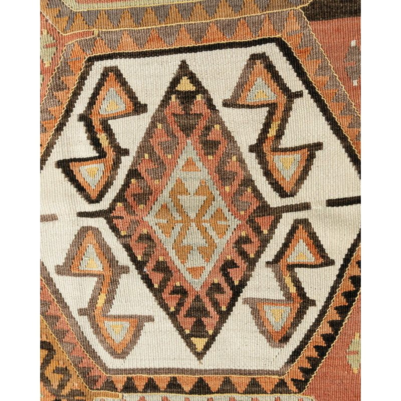 One-of-a-Kind 4'1 X 11'8 Flatweave Area Rug