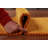 Orange Gabbeh Indian Runner Rug 3x10