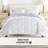 7-Piece Bedding Bundle - Pattern Comforter and Sheet Set-99311873-99311868