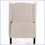 Fauteuils inclinables: Fauteuil à oreilles manuel à 3 vitesses de 27,16 po de largeur | Tissu | Beige-1017932126