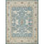 Exquisite Rugs Claremont Oushak Handmade Hand-Tufted New Zealand Wool On Canvas Ivory/Light Blue Area Rug-112678121