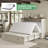 Wilkinson Farmhouse Full Murphy Bed with Large Storage Drawer & Charging Station, White-922616755-922616756