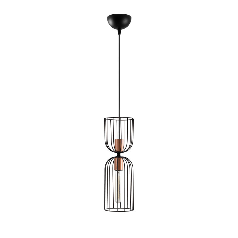 Luminaire suspendu géométrique unique à 1 lumière Venango