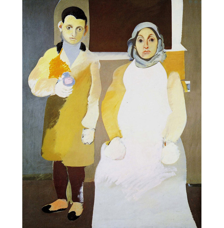 Artiste et sa mère