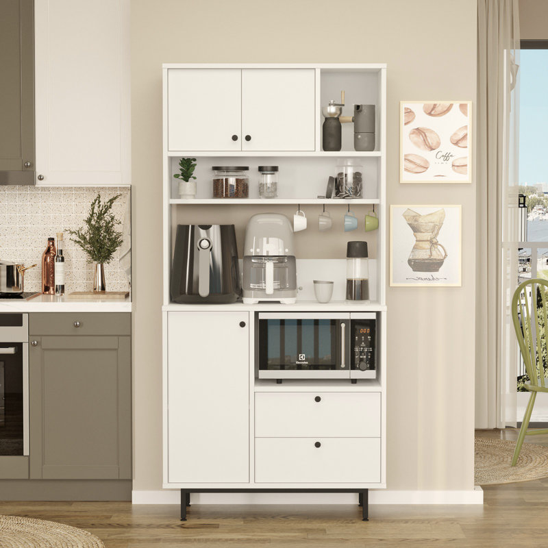 Armoire polyvalente Colesen, Blanc