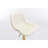 Chrome Footrest And Base Swivel Height Adjustable Mechanical Lifting Velvet + Leg Simple Bar Stool,Set Of 2-1253863888-1253863890