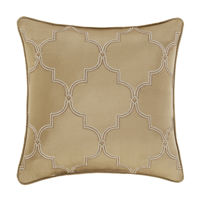 Coussin décoratif décoratif carré 18 po Sezanne
