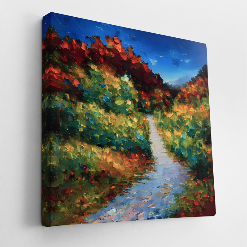 Lush River Garden, 54" H x 54" W