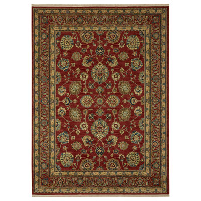 Tapis de laine rouge sultana Sovereign