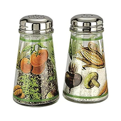 Grant Howard Hand Painted Veggies Salt And Pepper Shaker Set