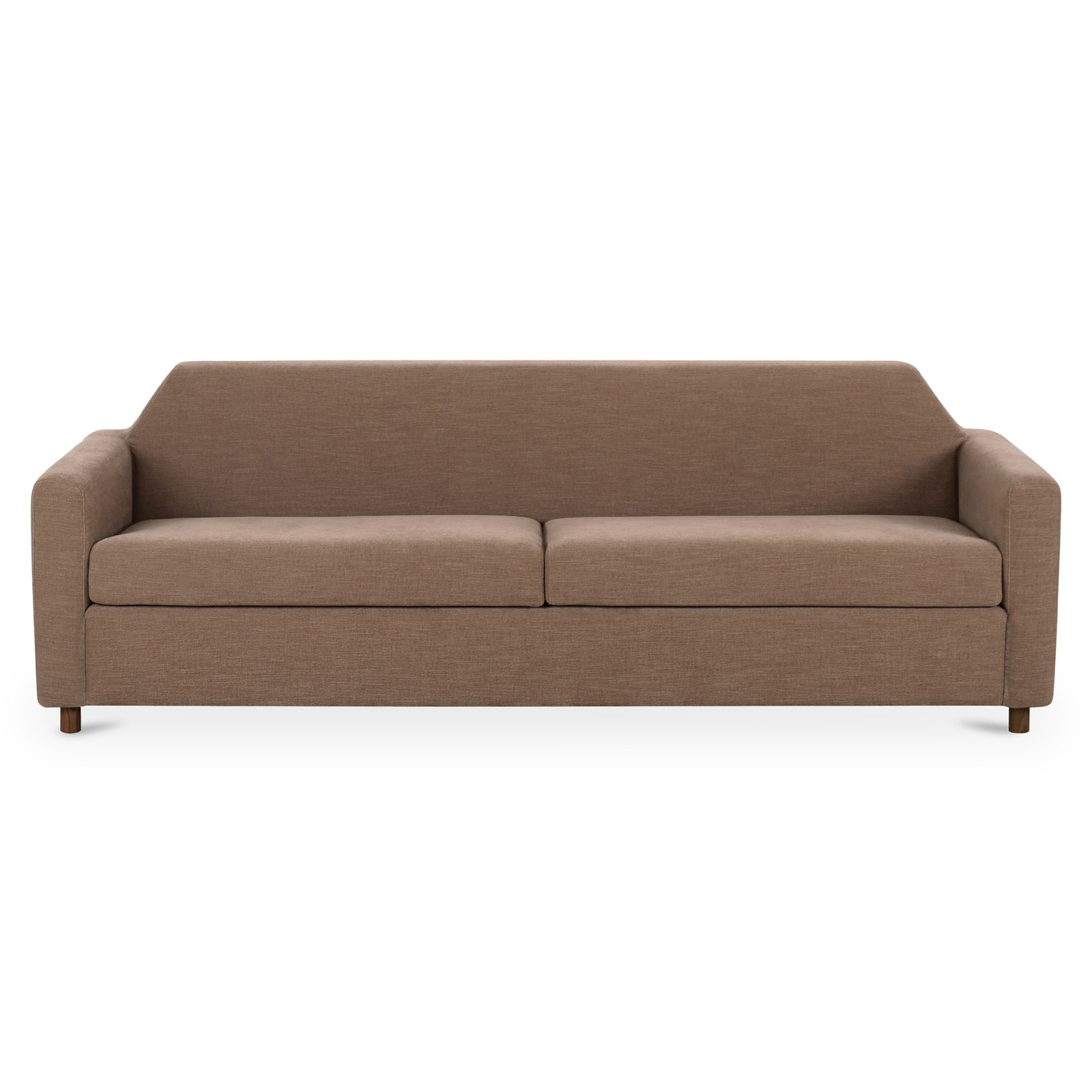 92'' Upholstered Sofa, Brown