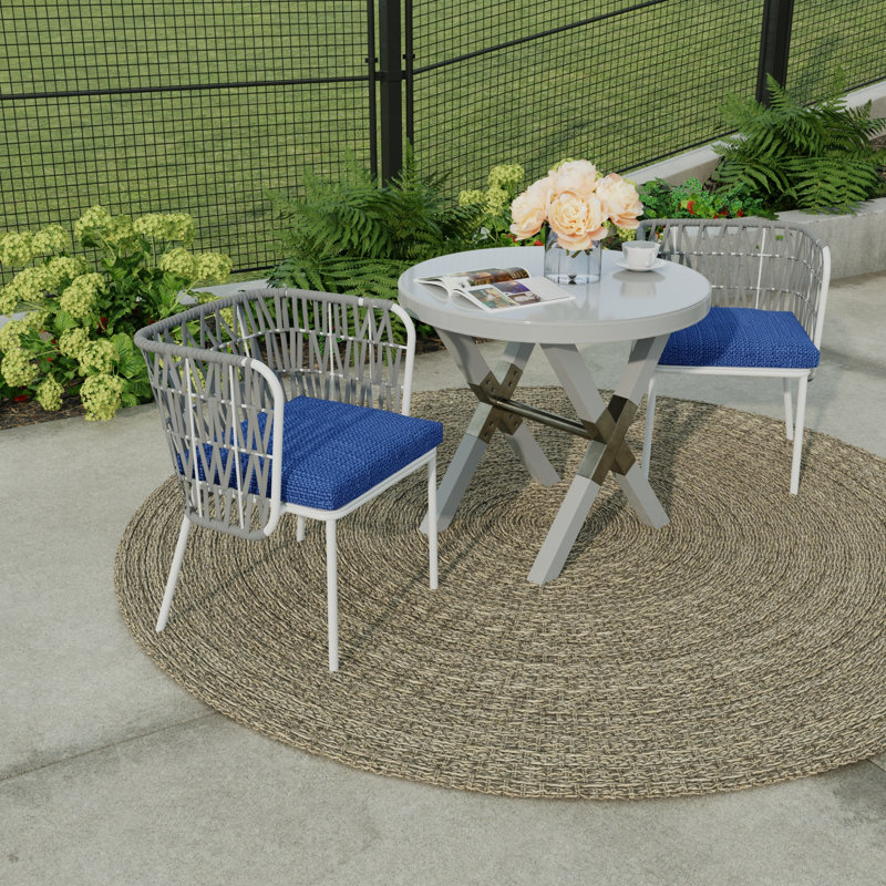 Outdoor Seat/Back Cushion, Elwood Heather