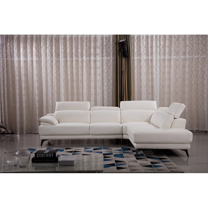 Aubepine Upholstered L-Shaped Sectional, Right Hand Facing