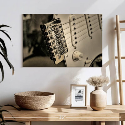 Guitare argentée intemporelle Abarca