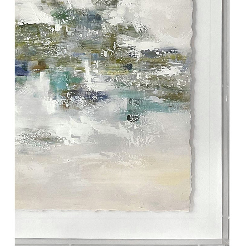 Adair 3, peinture abstraite encadrée contemporaine