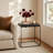 Leonida Rectangular Iron End Table