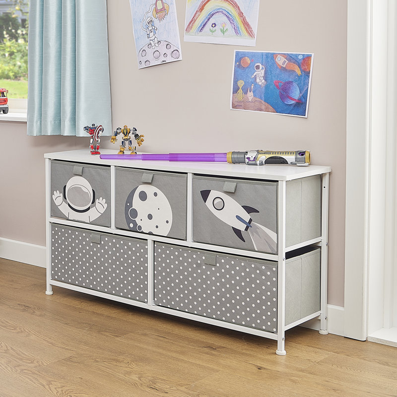 Kids Space 5 Drawer Storage Chest