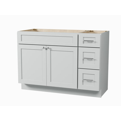 Base de meuble-lavabo simple 48 po Disar