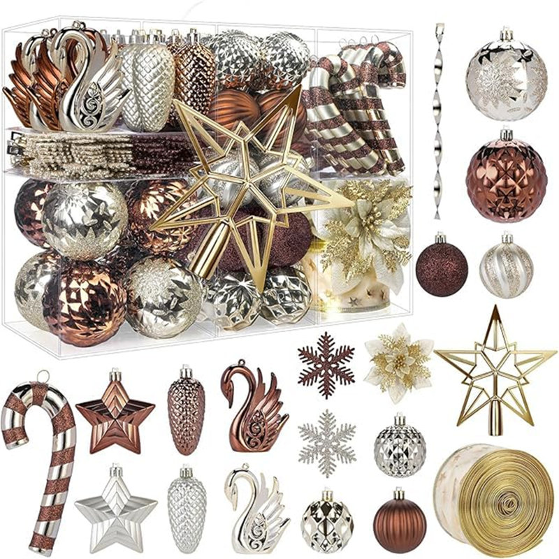 Shatterproof Holiday Shaped Ornament, Gold