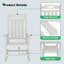 Ensemble de 2 chaises berçantes d'extérieur-1936072356