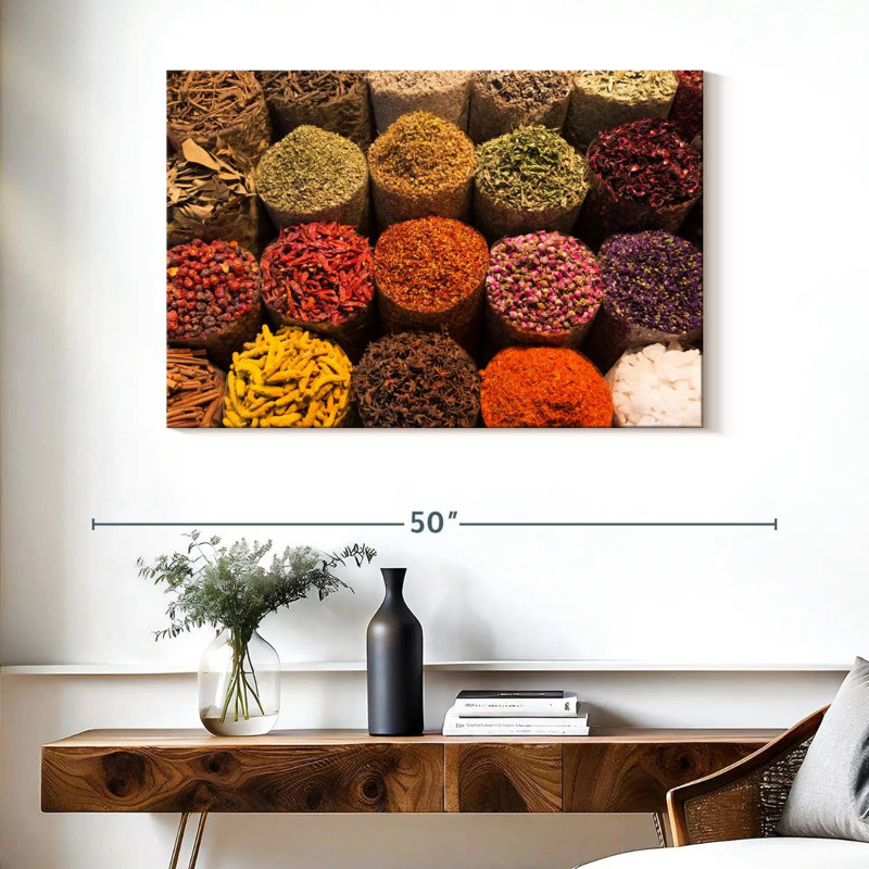 Yarlin Spice Baskets, 26" H x 39" W