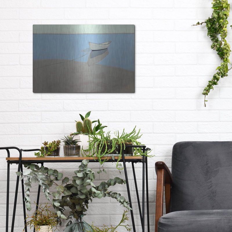 " White Dory " by John Rufo, 12" H x 16" W