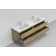 Angela 72 inch Fully Assembled Double Floating Bathroom Vanity with Solid Surface Sink