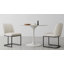 Fauteuil en cuir gris clair Serena Serena-91028796