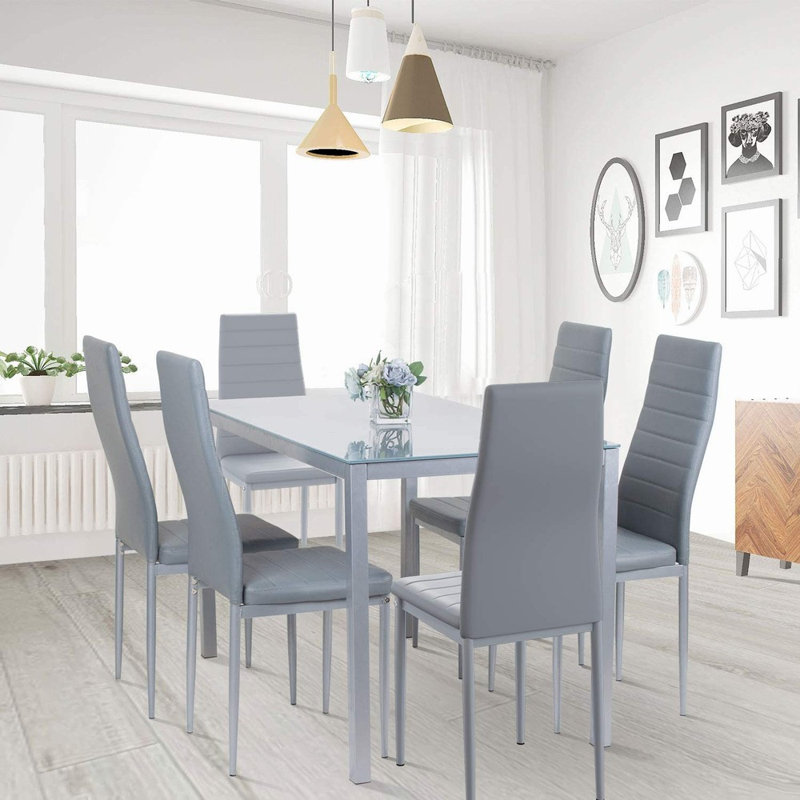 Rainbolt 6 - Person Dining Set