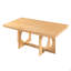Ensemble de salle à manger extensible en bois pour table rectangulaire de 6,60 à 72 pouces avec rallonge amovible, 4 chaises à dossier échelle et banc rembourré de 48 pouces, mobilier complet pour cuisine et salle à manger (bois naturel délavé + beige)
