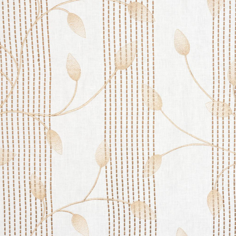 Allure Floral Foliage Fabric, Nougat