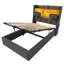 Upholstered Lift Up Storage Ottoman Bed-1681419600