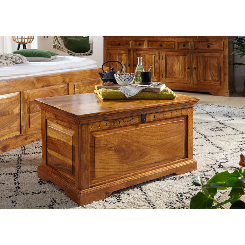 Oxford Blanket Chest, Honey