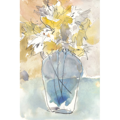 Lilium in Vase II by Samuel Dixon -  Painting