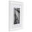 Averick Silver/Gold Solid Wood Picture Frame - Set of 4 with Mat-688927043