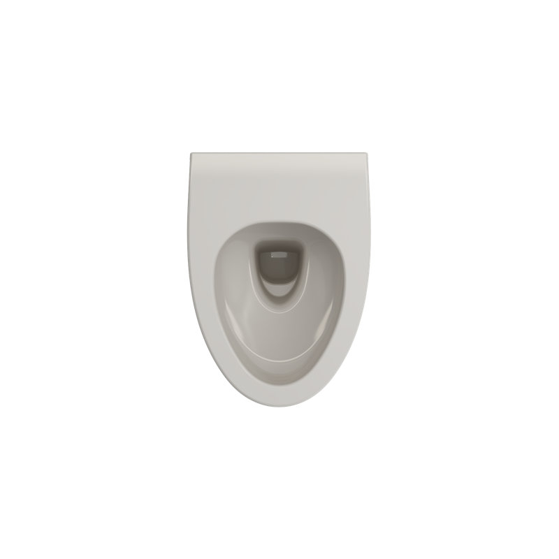 Milano Wall-hung Elongated Toilet Bowl, Biscuit