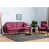 100 % lin rouge bordeaux est en rupture de stock